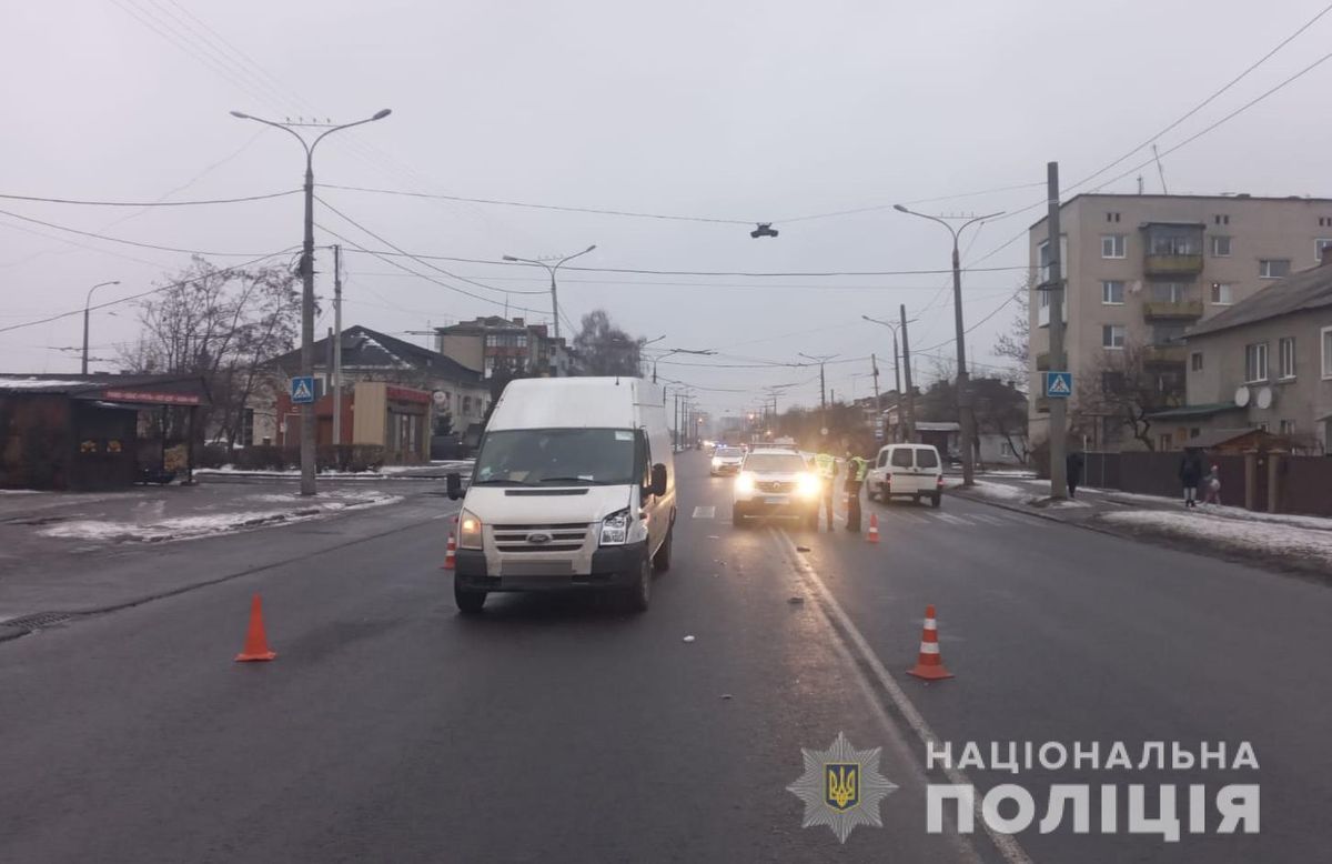 Збитий мікроавтобусом у Луцьку 56-річний пішохід помер у лікарні