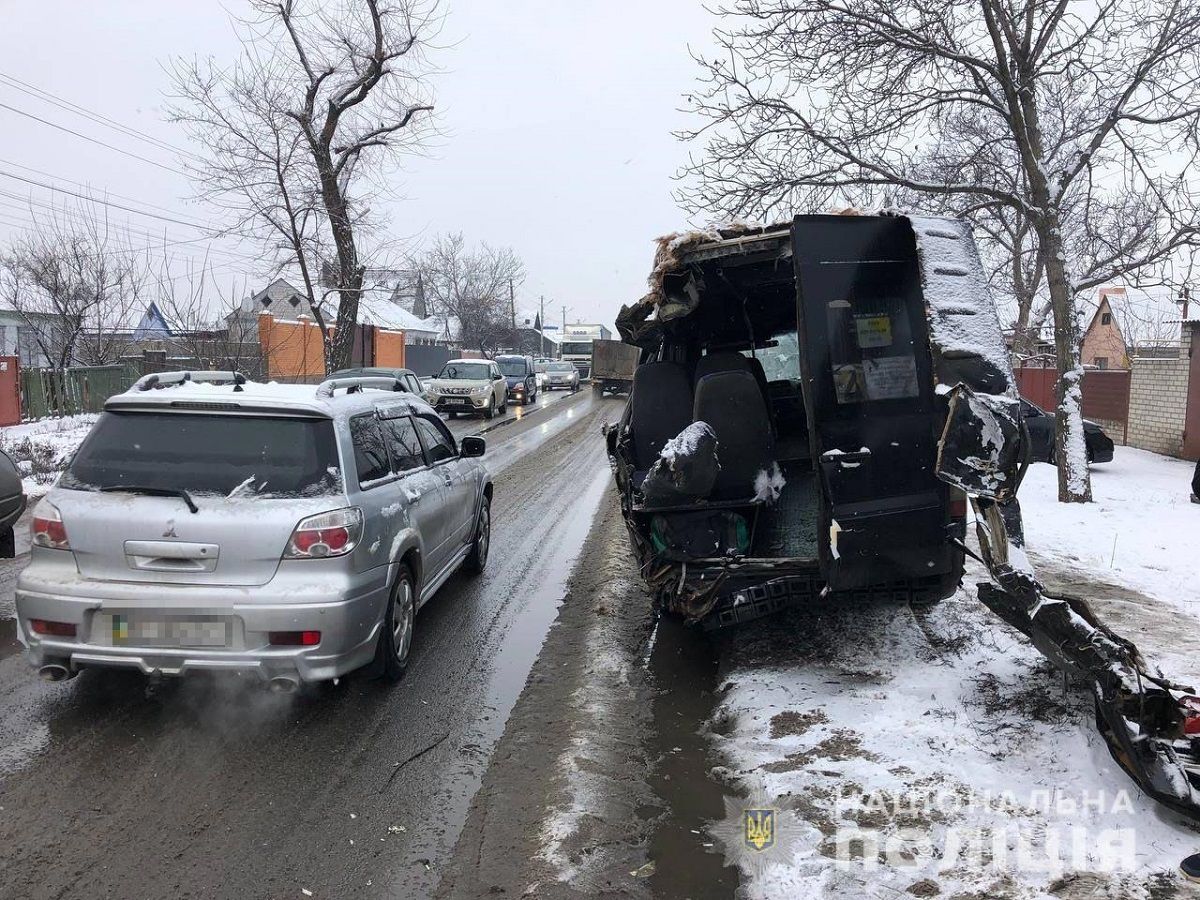 Пасажир міської маршрутки загинув в ДТП у Дніпрі
