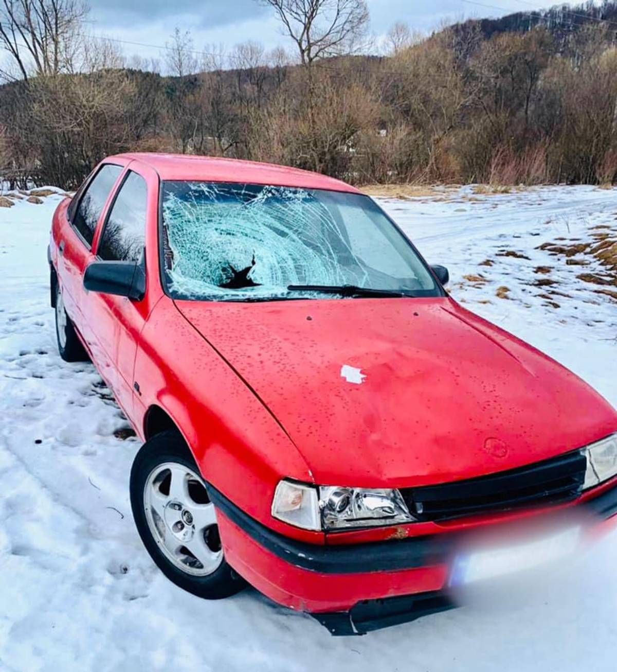 24-річний водій втік полем після ДТП із пішоходом поблизу Долини