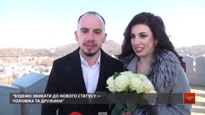 У День закоханих в прямому ефірі радіо Люкс ФМ одружилася пара