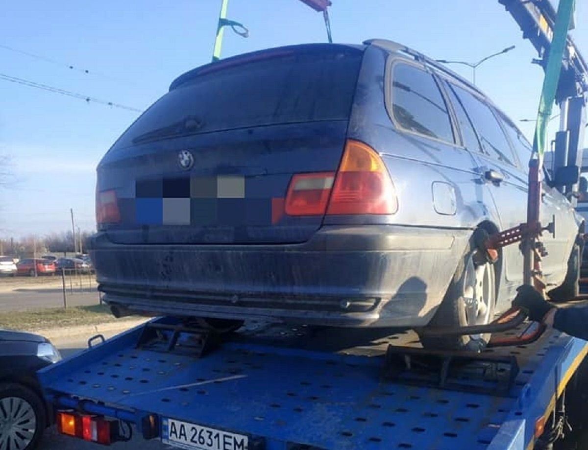 У п’яного водія після ДТП у Львові вилучили авто за борги