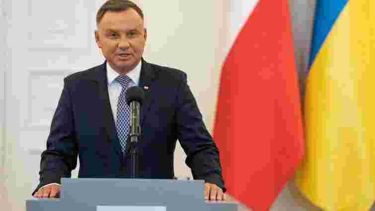 Україна свій іспит склала, тепер черга Заходу, – президент Польщі