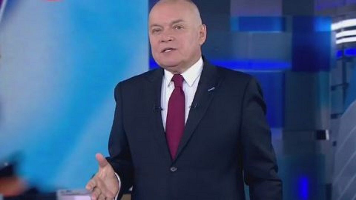 Російського пропагандиста Дмитра Кисельова внесли до чорного списку Мінкульту