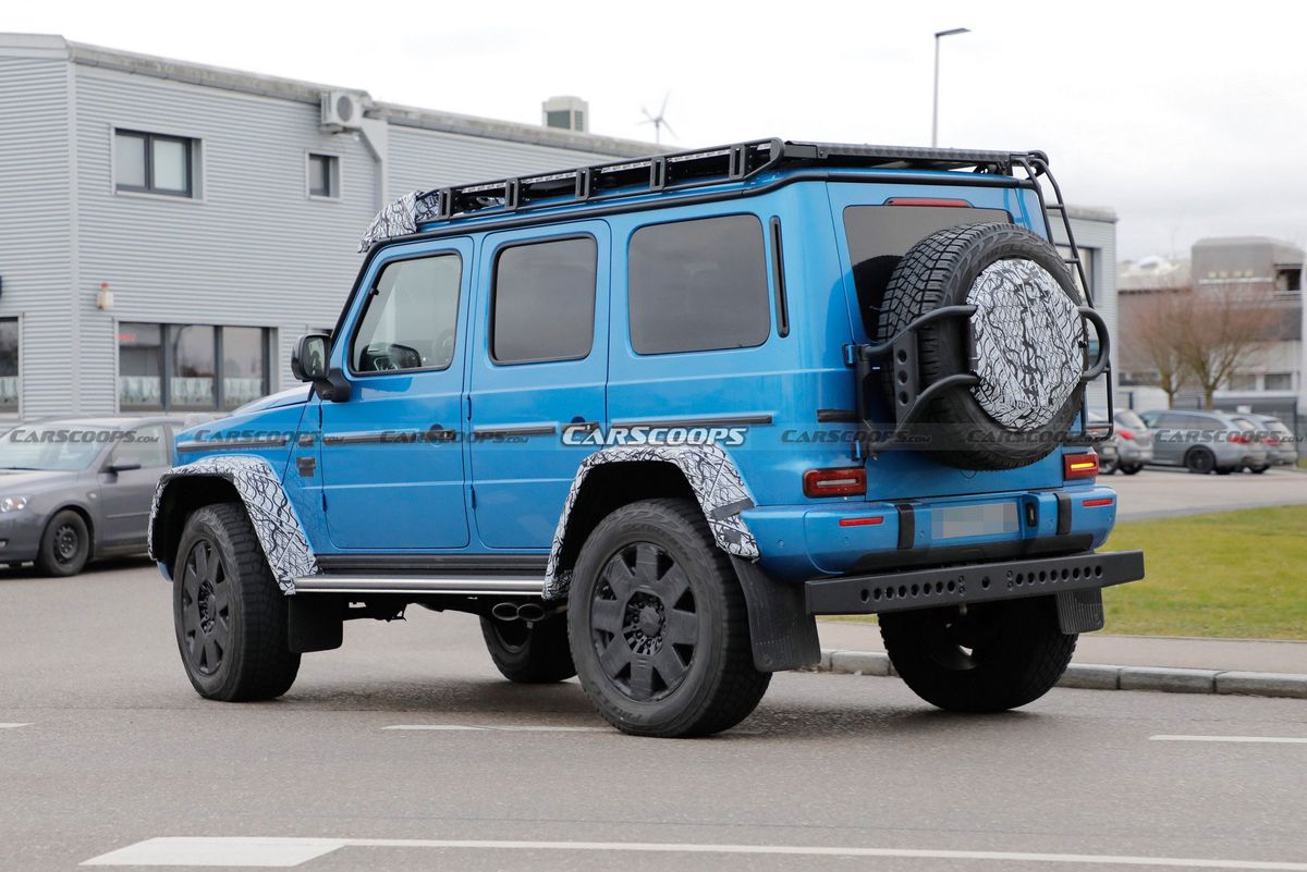 Шпигуни спіймали унікальний Mercedes-Benz G-клас