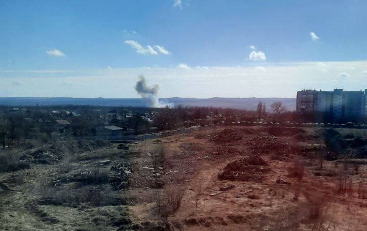 Жителі Донецька  повідомили про потужний вибух у місті
