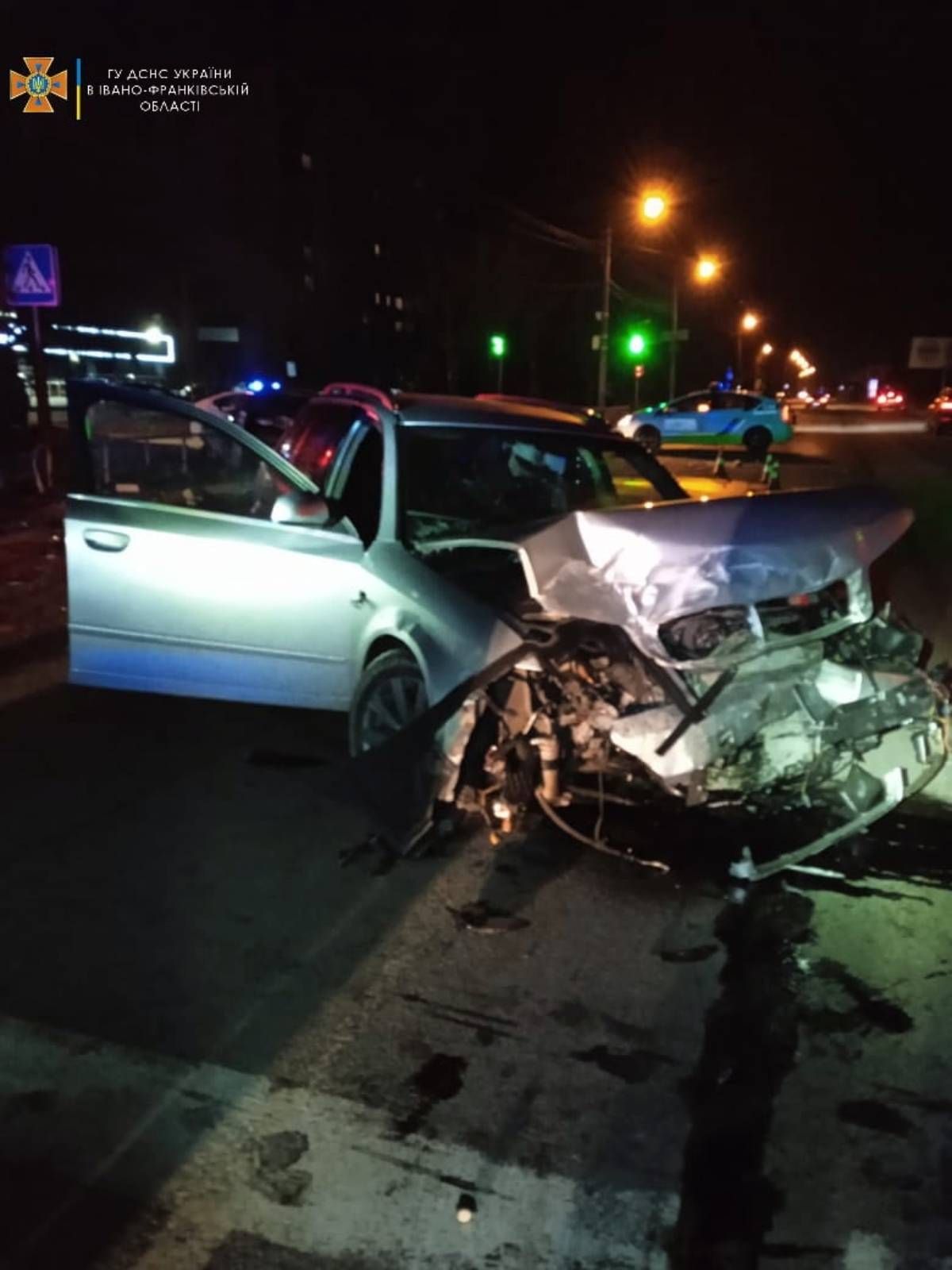 Четверо людей постраждало у лобовій ДТП в Івано-Франківську
