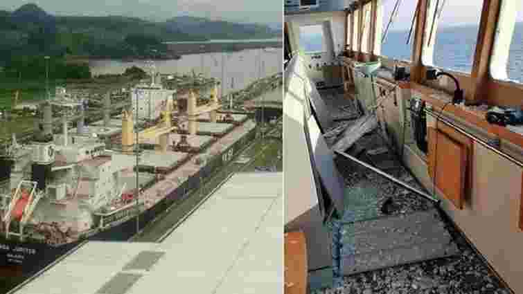 Російська бомба влучила в турецький корабель у Чорному морі