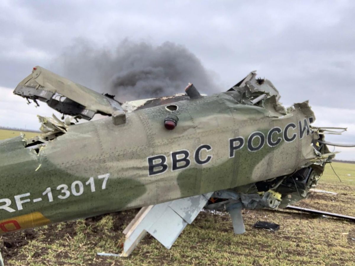 ВМС збили одразу чотири російські вертольоти біля Миколаєва
