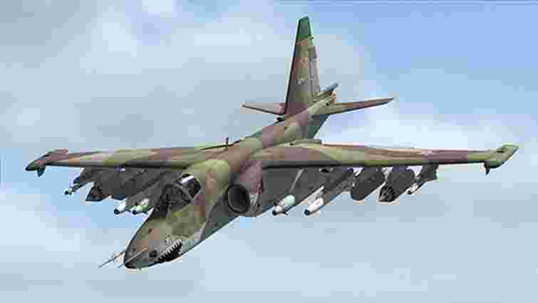 Над Харковом протиповітряна оборона збила ще один російський винищувач Су-25
