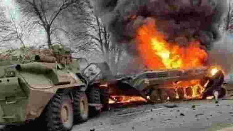 ЗСУ знищили колону військової техніки росіян на Харківщині