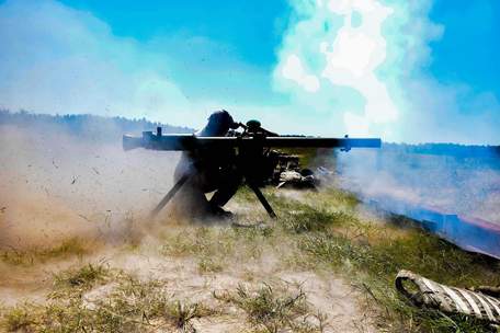 Українські військові з переможним боєм зупинили росіян на Харківщині
