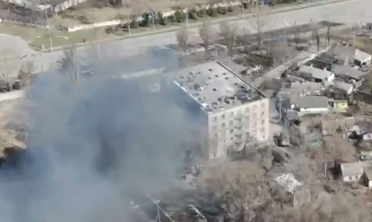 Нацгвардія опублікувала відео знищення живої сили ворога під Маріуполем