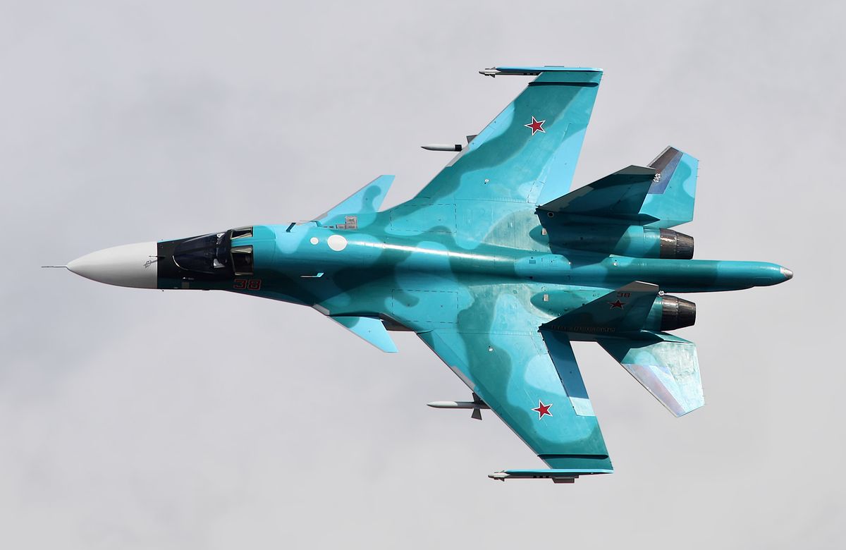 На Київщини українська ППО збила російський СУ-34