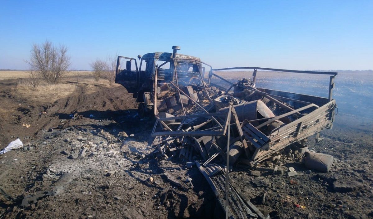 ЗСУ знищили колону російської техніки з особовим складом на Чернігівщині