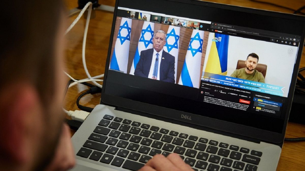 Під час виступу перед Кнесетом Зеленський дорікнув Ізраїлю за слабку підтримку