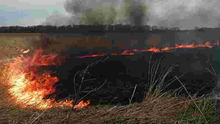 Двоє мешканців Львівщини отримали важкі опіки під час спалювання трави