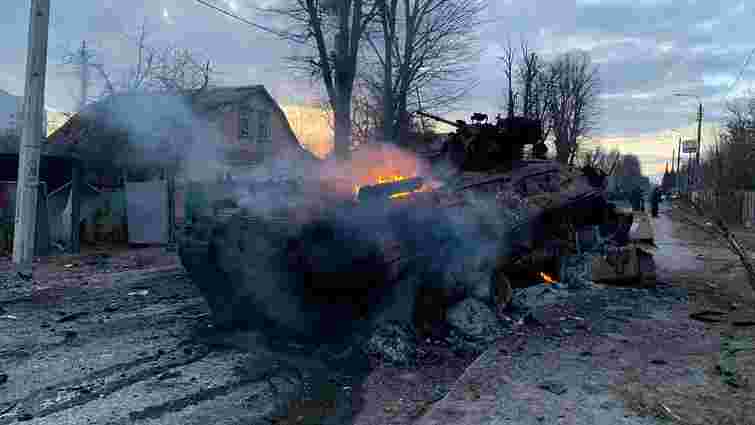 Бійці ЗСУ відкинули російську армію на 25−35 кілометрів на схід від Києва