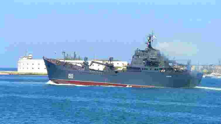 Унаслідок удару по порту Бердянська знищений десантний корабель «Саратов»