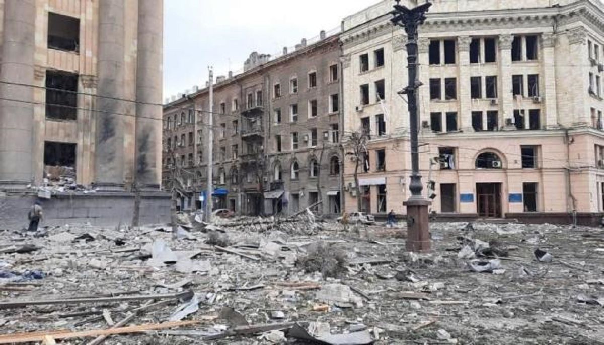 У Харкові росіяни з «Градів» обстріляли центр гуманітарної допомоги, є загиблі
