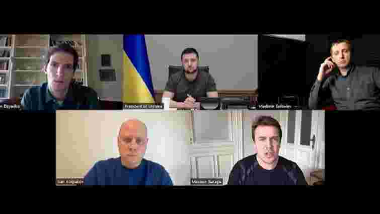 «Роскомнадзор» заборонив російським ЗМІ публікувати інтерв'ю з Зеленським