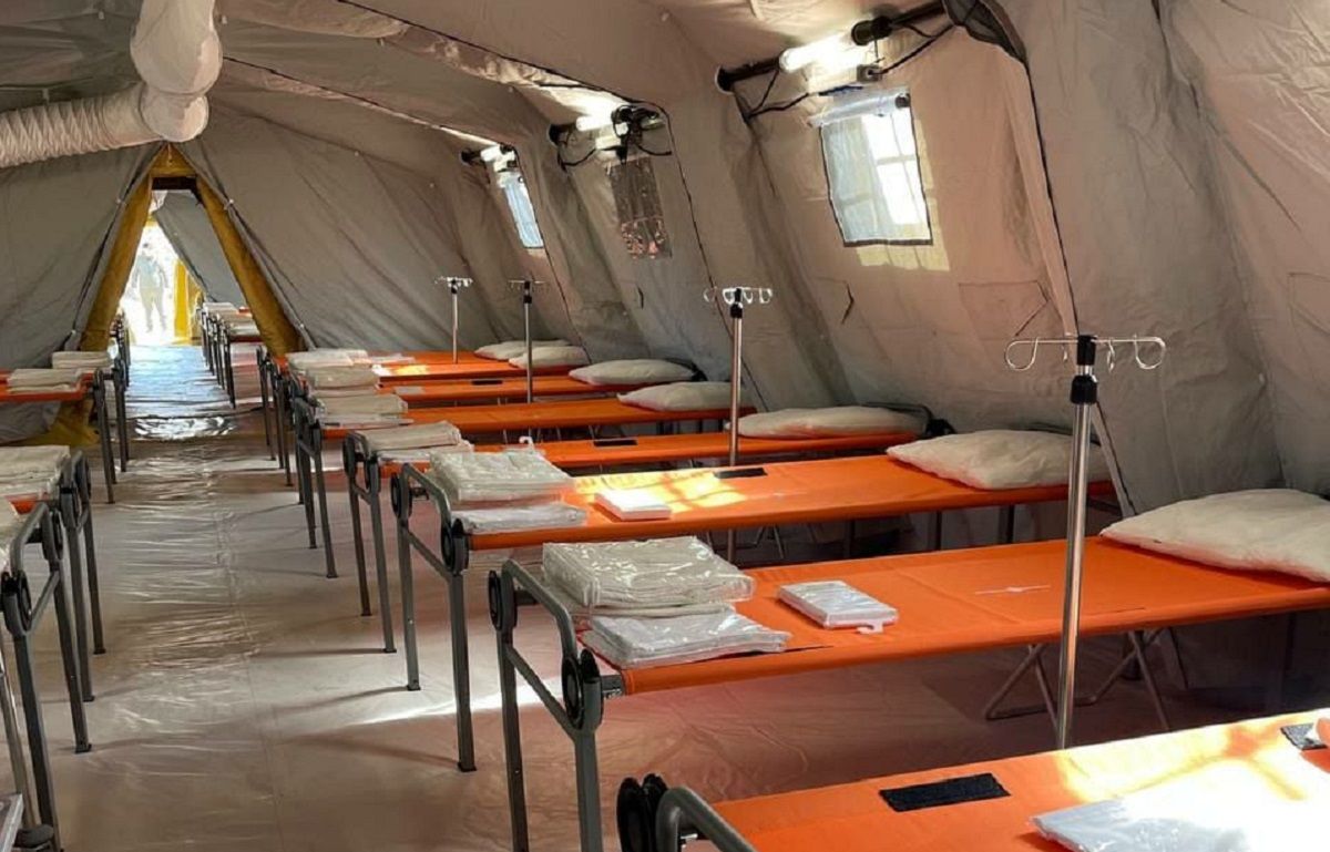 На Львівщині розгорнули ще один унікальний польовий шпиталь
