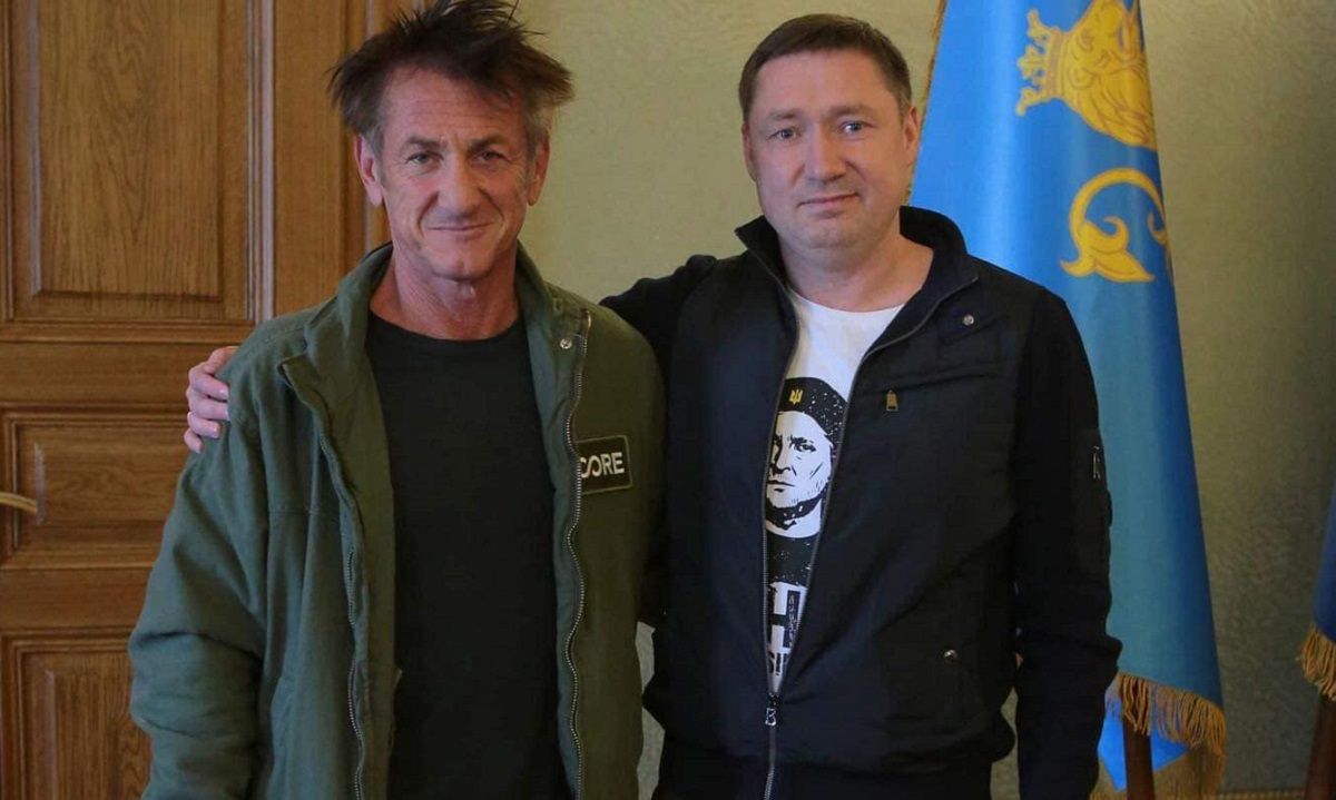 Голлівудський актор Шон Пенн надасть Львову допомогу для переселенців