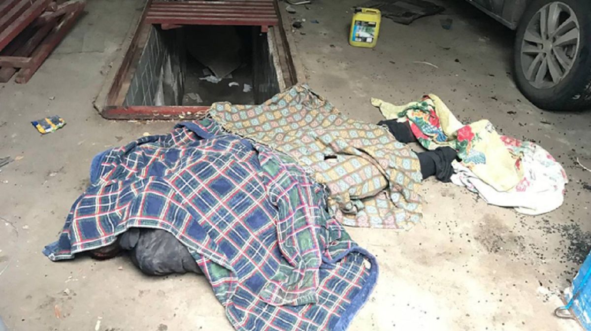 В одному з гаражів Тростянця знайшли закатованого росіянами чоловіка