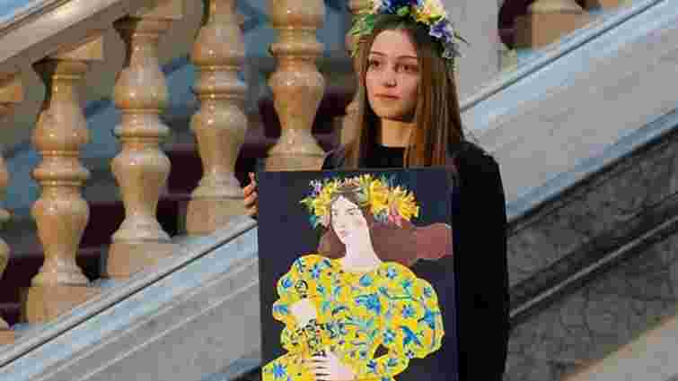 Картину львівської художниці продали за 45 тисяч доларів на допомогу ЗСУ