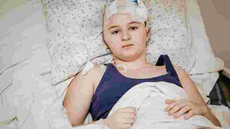 13-річній Софії з Миколаївщини під час обстрілів уламок снаряду влучив у голову