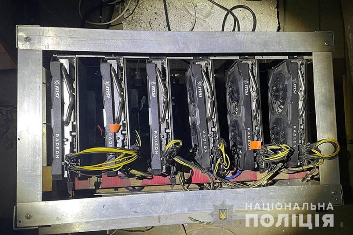 Мешканець Тернополя крав електроенергію для видобутку криптовалюти