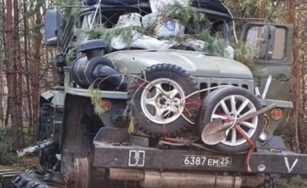 Бійці ЗСУ на Сумщині захопили росіян біля «Уралу» з награбованим майном