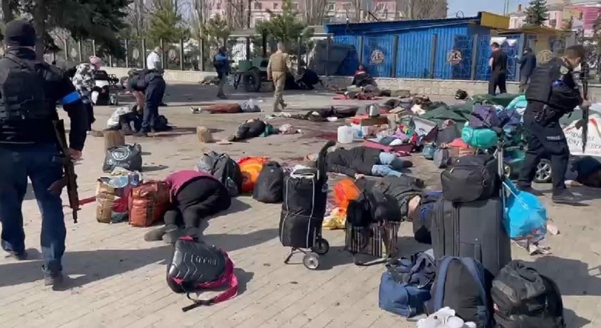 Десятки загиблих внаслідок ракетного удару по вокзалу у Краматорську
