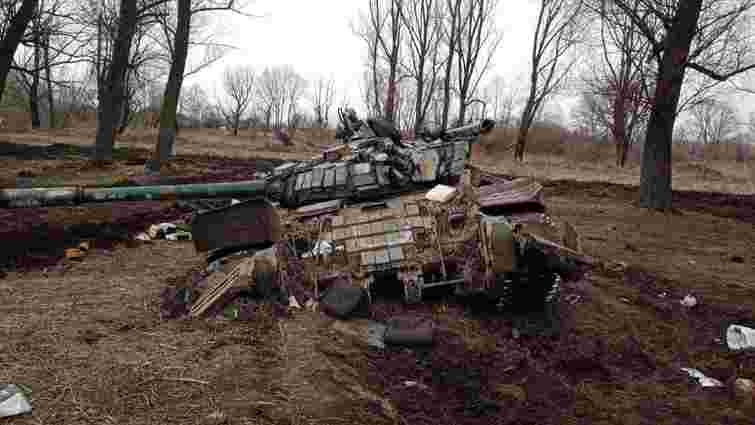 ЗСУ впродовж дня знищили майже 50 окупантів, чотири танки та гелікоптер 