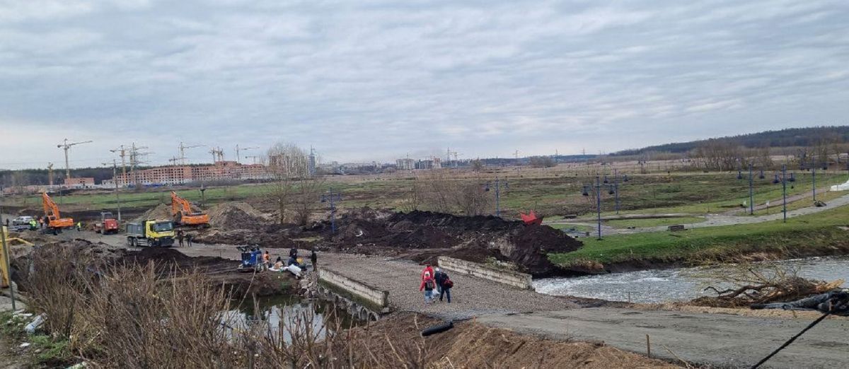 Тимчасовий міст в Ірпені запрацює вже 10 квітня