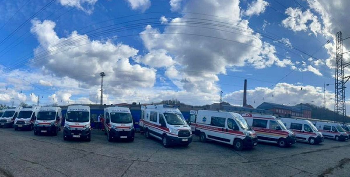 До Львова прибув потяг із пораненими мешканцями Донеччини