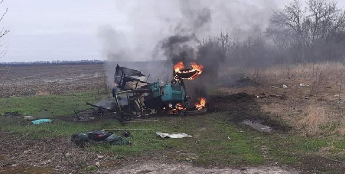 На Чернігівщині тракторист підірвався на протитанковій міні