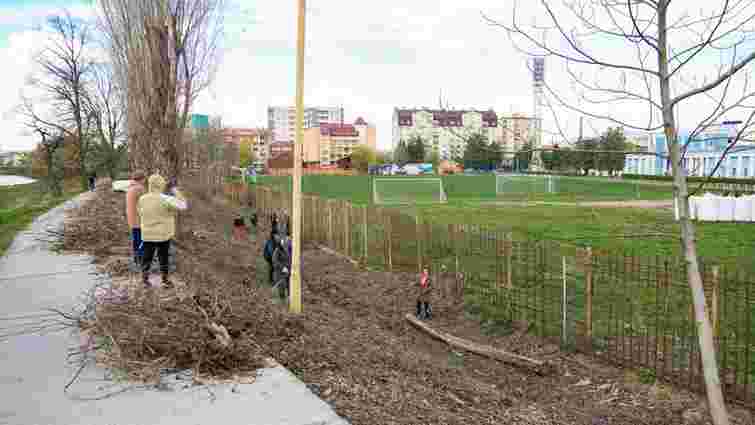На Липовій алеї в Ужгороді висадять 50 молодих дерев
