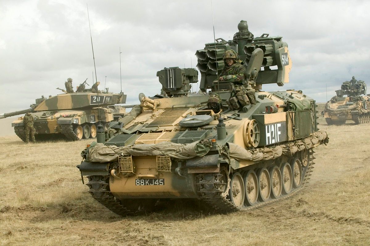 Велика Британія відправить Україні броньовані ракетні установки Stormer