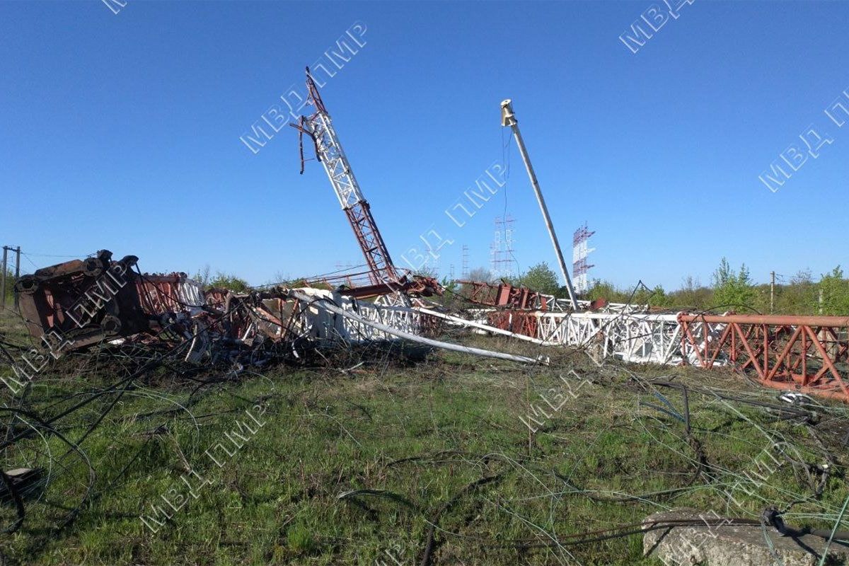 У Придністров'ї підірвано дві радіоантени, які транслювали російське радіо