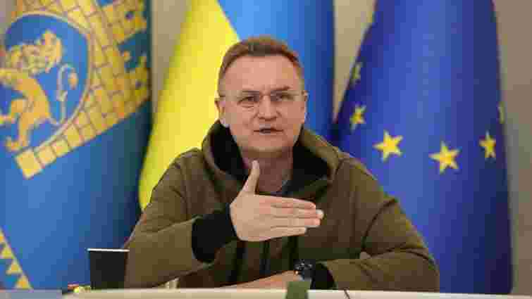 Мер Львова закликав ЄС допомогти з повоєнною відбудовою українських міст 