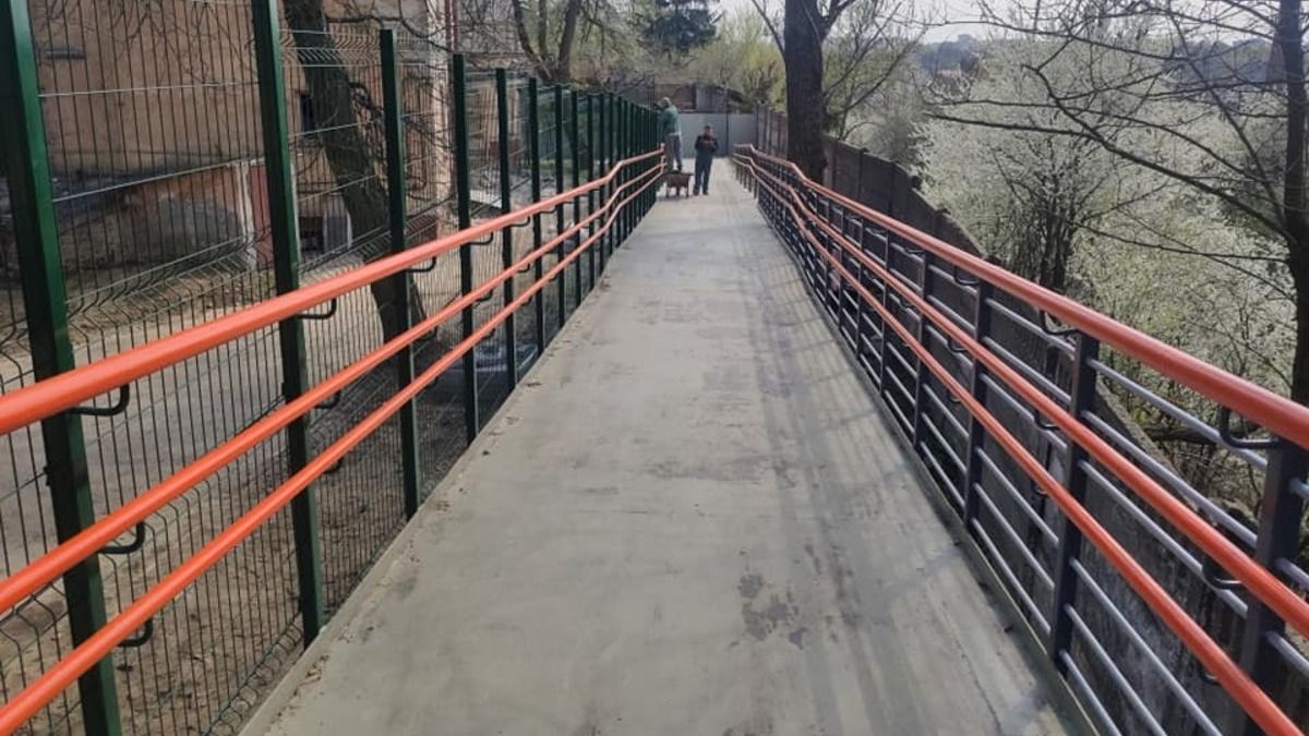 У Львові відкрили міст над залізницею з Професорської колонії у Шевченківський гай