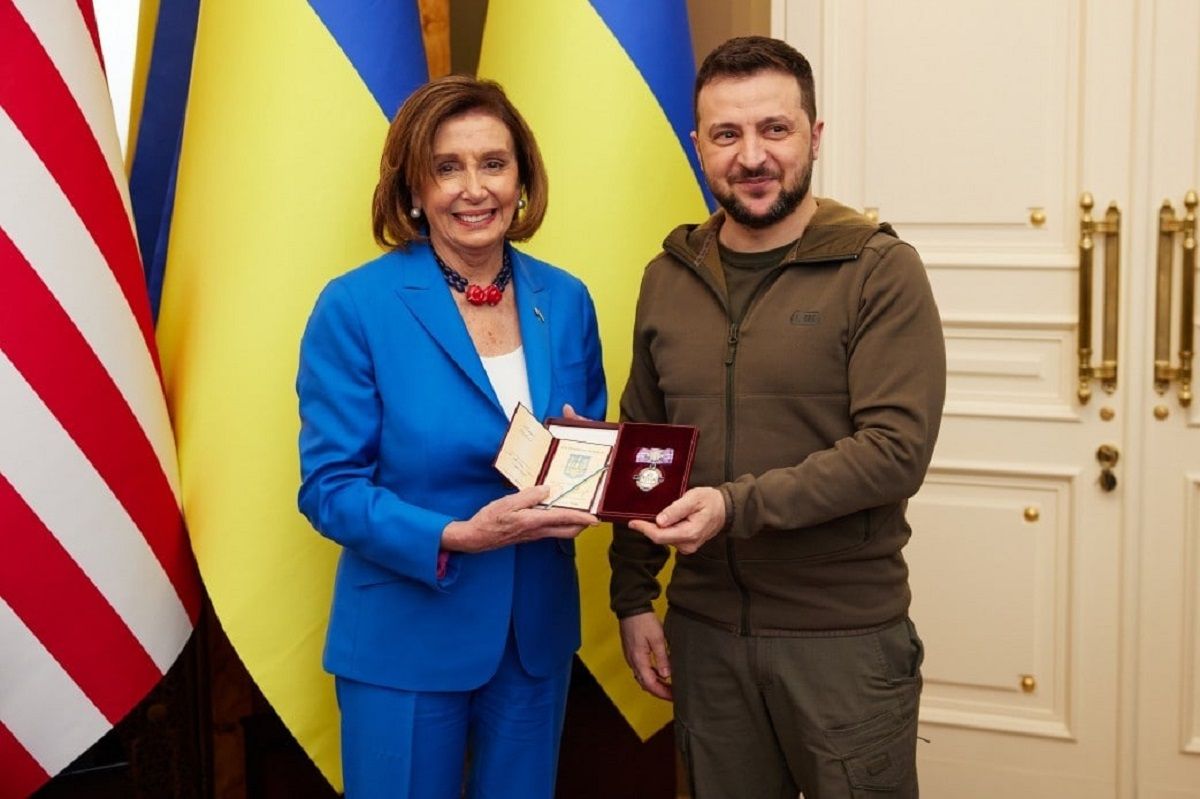 Спікерку Палати представників Конгресу США нагородили орденом княгині Ольги