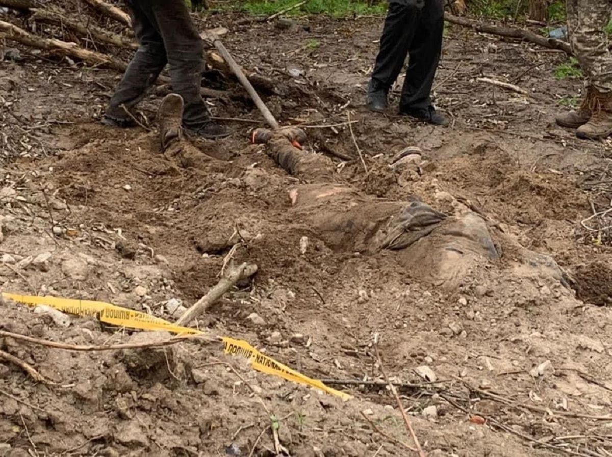 На Київщині виявили ще одне поховання з тілами закатованих цивільних