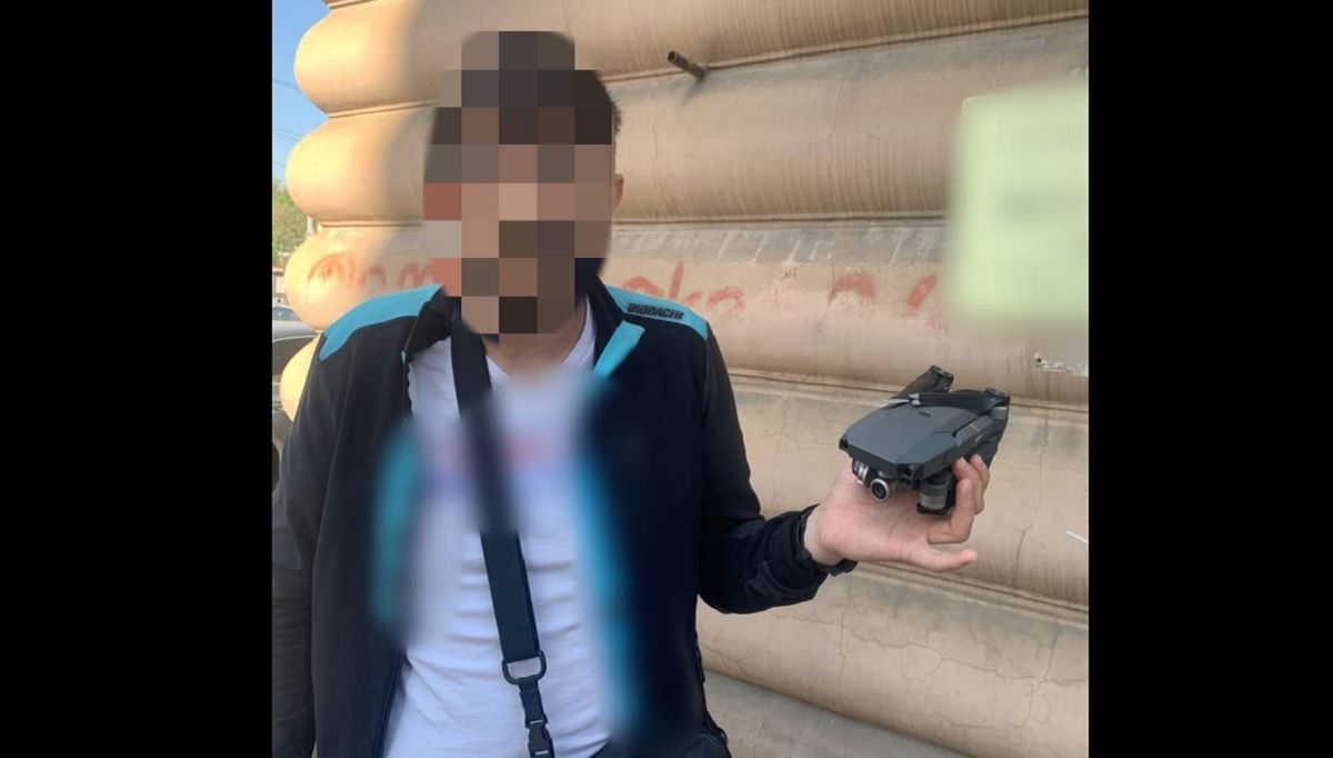 Поліцейські затримали 34-річного львів’янина за запуск дрона над заводом