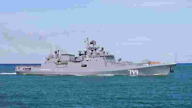 У Чорному морі горить російський фрегат «Адмірал Макаров», – ЗМІ