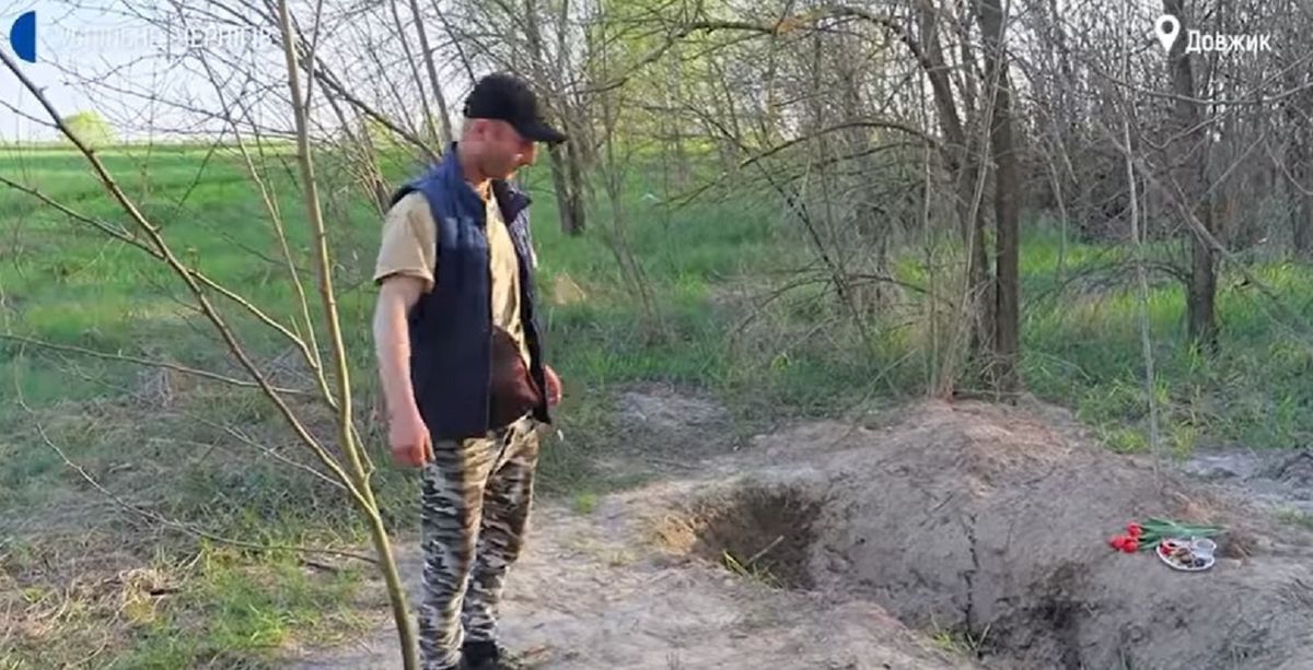 На Чернігівщині чоловік вибрався з могили після розстрілу росіянами