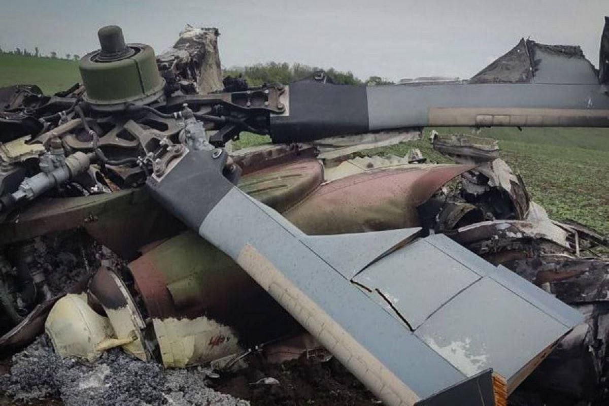 Українські бійці з ПЗРК збили російський гелікоптер