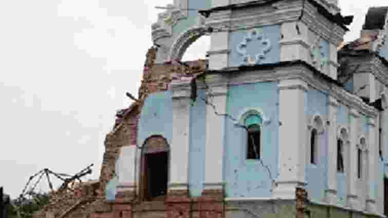 Росіяни зруйнували церкву Святогірської лаври УПЦ МП