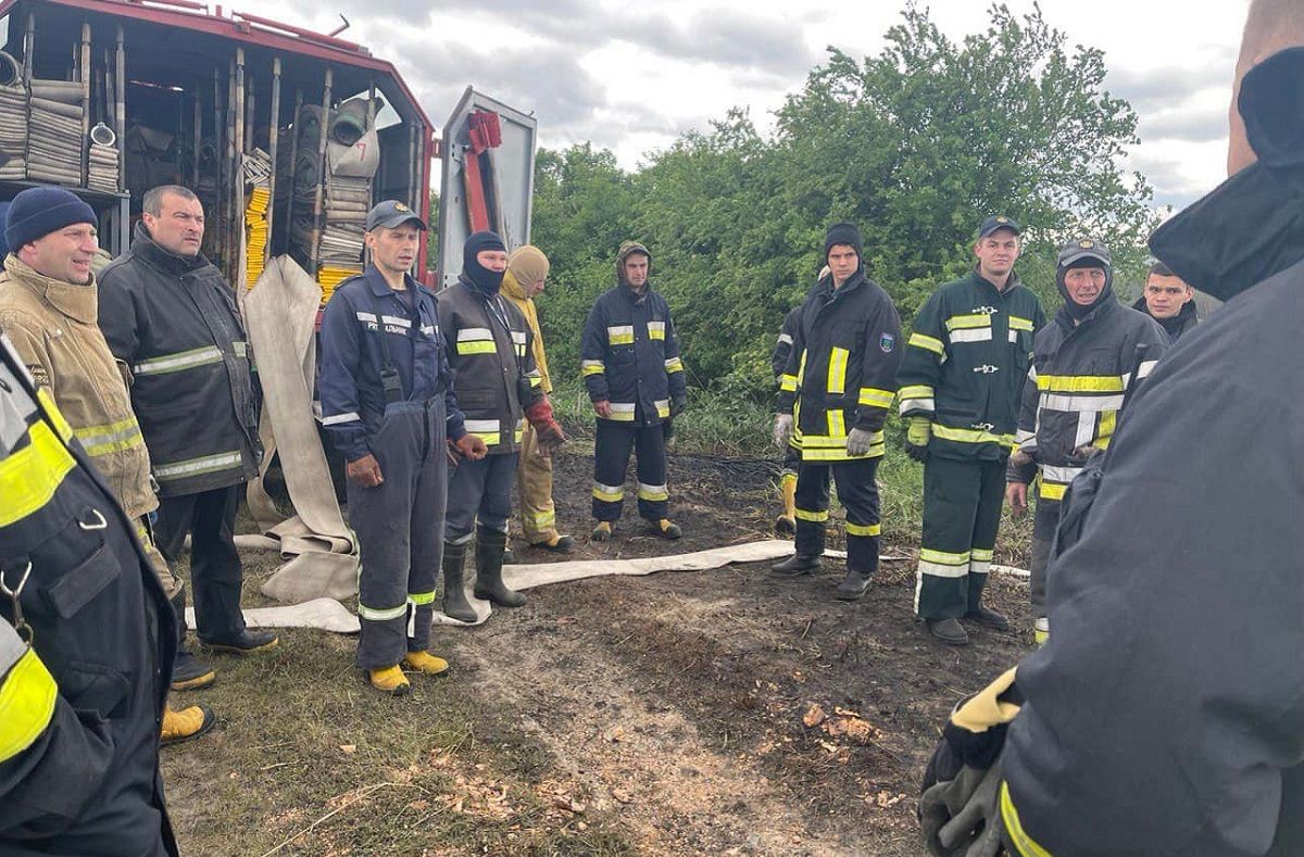 Біля Глинян на Львівщині пожежа охопила 15 га торфовищ