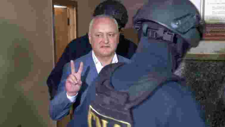 Екс-президента Молдови Ігоря Додона відправили під домашній арешт